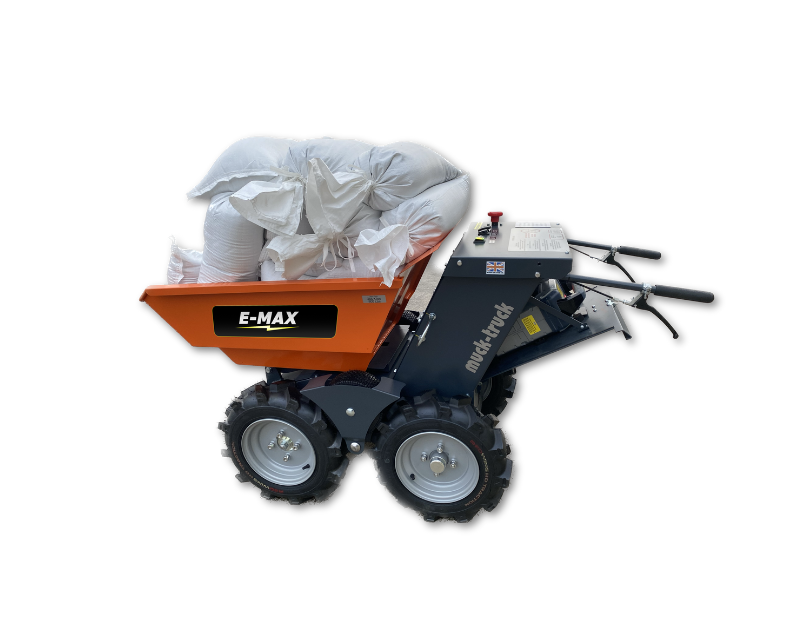 muck truck powered by Vanguard battery