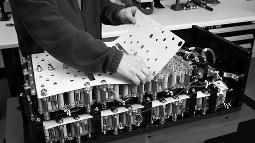 production lithium-ion battery