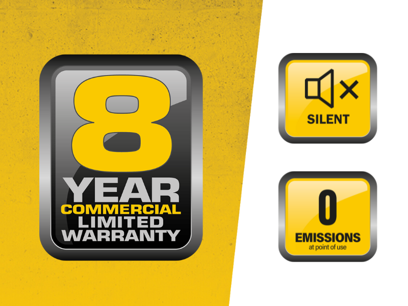 8-year warranty
