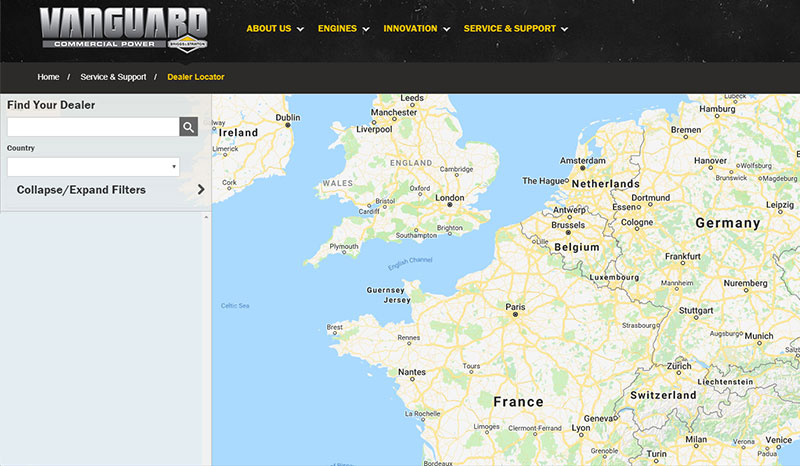 Vanguard Dealer Locator