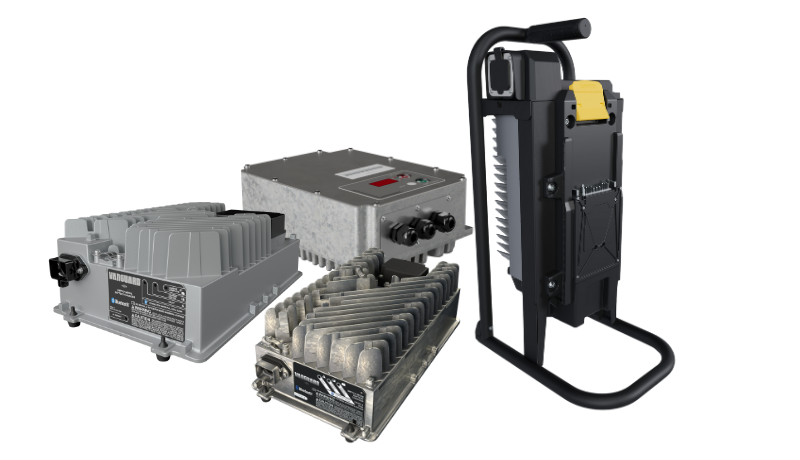 Vanguard battery chargers range