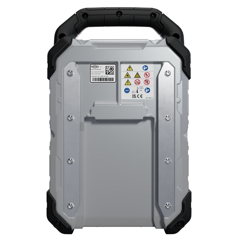 Vanguard Swappable battery back gif