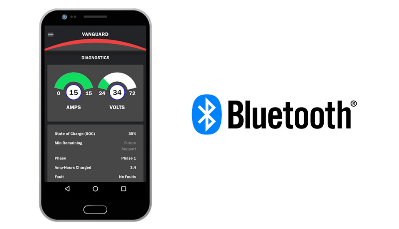 Vanguard Lithium App & Bluetooth icon