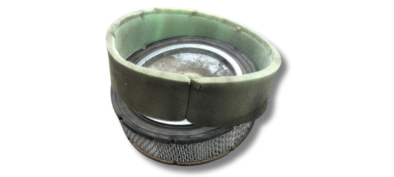 Dirty air filter