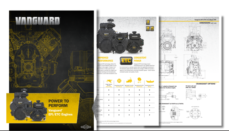 Vanguard EFI/ETC engines