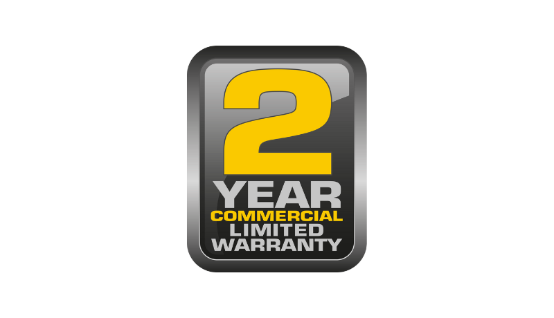 2 year warranty on Vanguard motors and motor controllers