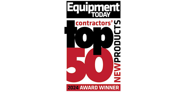 Equipment Today Contractors' Top 50 New Products Award Logo