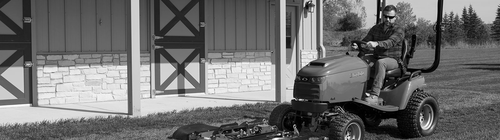 Agriculture equipment powered by a Vanguard engine