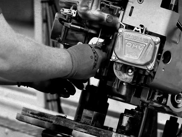 Vanguard engine being tested at application center