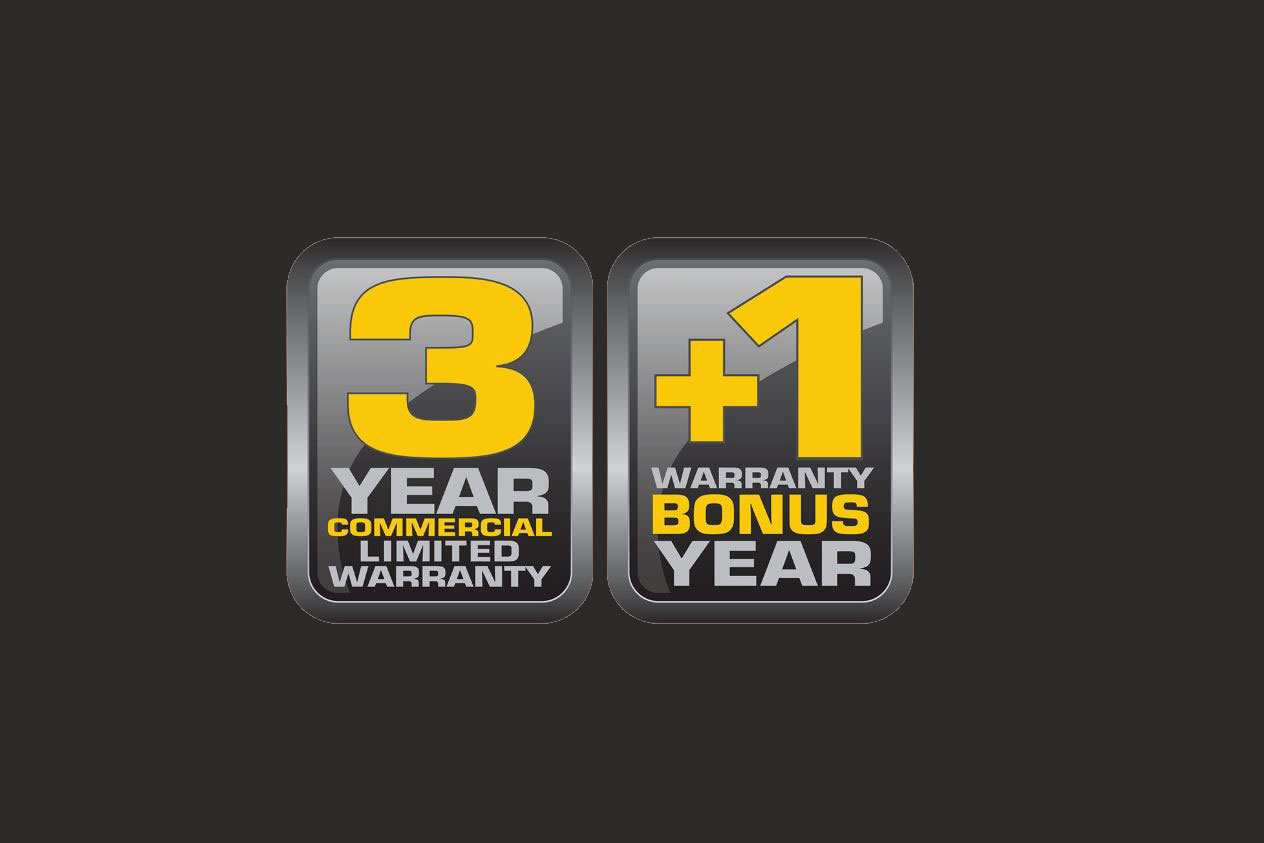 two-tile Carousel Image 3 Year Commercial Limited Warranty