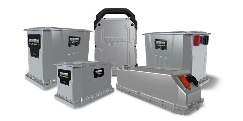 The Vanguard commercial battery product line